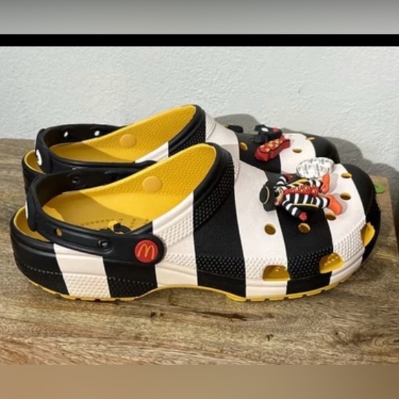 McDonald\'s Hamburglar × Crocs Classic Clog 209858-90H Size Men\'s 10 Women\'s 12 main image 6